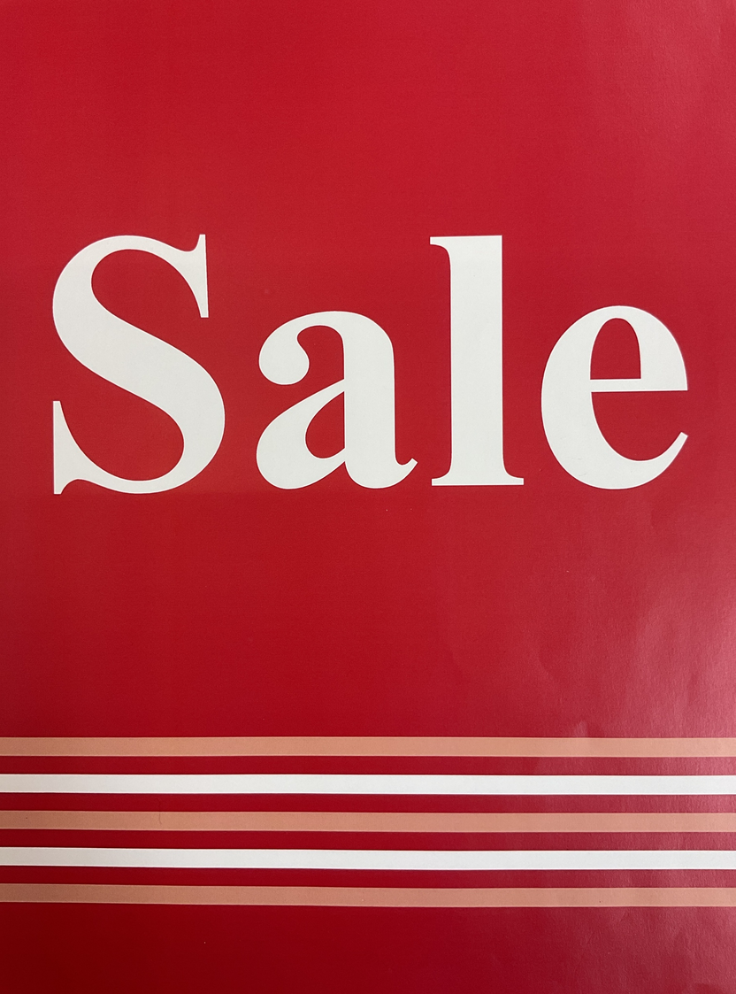 CLEARANCE SALE 7/1(tue) START